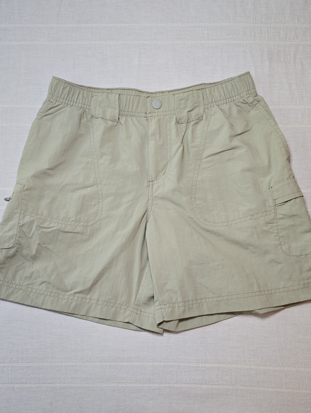 Columbia Hiking Outdoor Quick Dry Tech Cargo Shorts in Light Khaki Size XS